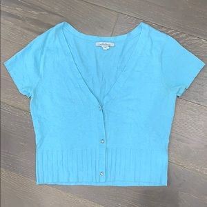 Intuitions Blue Cardigan Size S